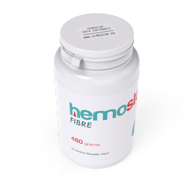 Fibre HemoStop cu efect in 24h pentru constipatie, balonare, hemoroizi, 480g - Image 5