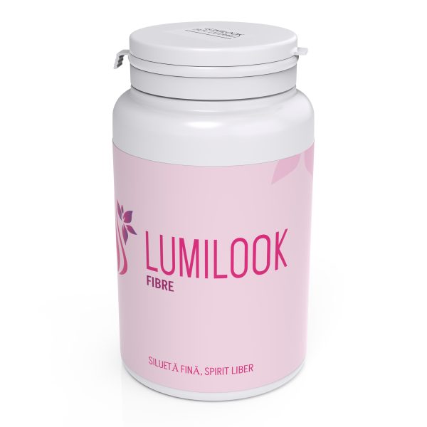 Fibre Lumilook® pentru slabit constant 3-5kg pe luna, Stimuleaza metabolismul, Ofera senzatie de satietate, Regleaza tranzitul intestinal, 480gr - LumiLook