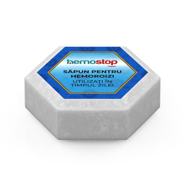 Pachet de sapunuri pentru hemoroizi, HemoStop® pentru dimineata, zi si noapte, 3x100g - Image 6