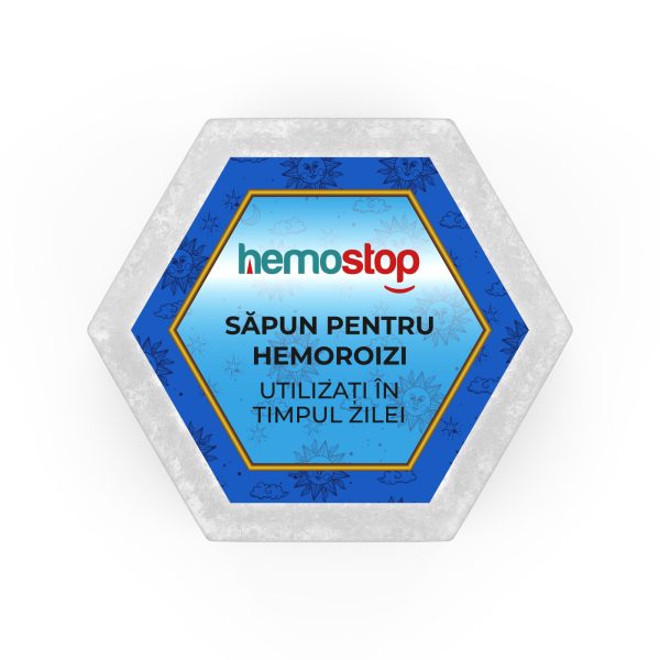 Pachet de sapunuri pentru hemoroizi, HemoStop® pentru dimineata, zi si noapte, 3x100g - Image 5