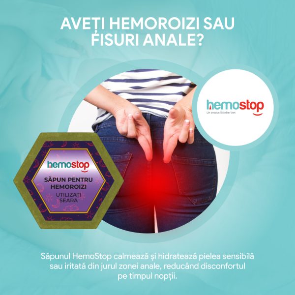 Pachet de sapunuri pentru hemoroizi, HemoStop® pentru dimineata, zi si noapte, 3x100g - Image 11
