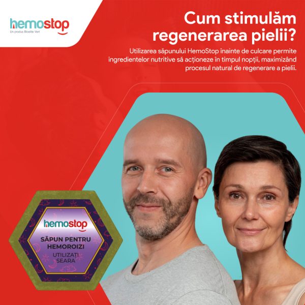 Sapun pentru hemoroizi, HemoStop® pentru seara, protectie, purificare, revitalizare, 100g - Image 12