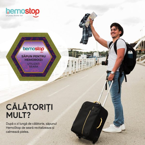 Sapun pentru hemoroizi, HemoStop® pentru seara, protectie, purificare, revitalizare, 100g - Image 11