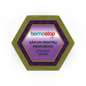 Sapun pentru hemoroizi, HemoStop® pentru seara, protectie, purificare, revitalizare, 100g